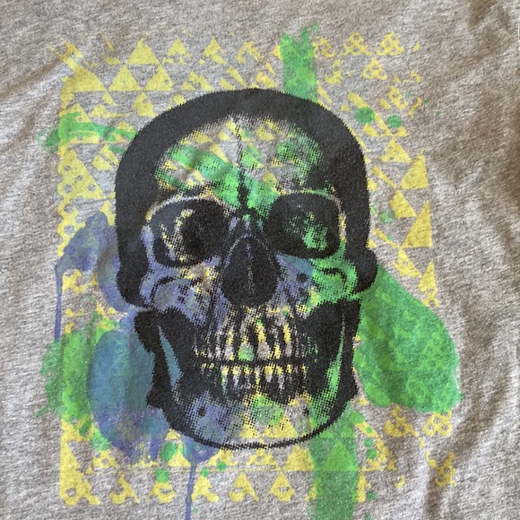 Shaun White Youth Shirt Skull Medium 8 / 10 Long Sleeve - Picture 2 of 7